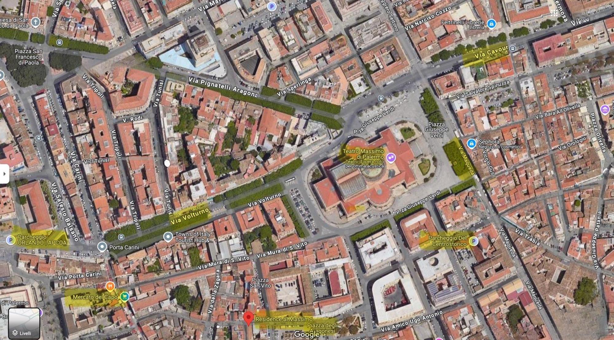Appartamenti-Residence Al Massimo Palermo Buitenkant foto